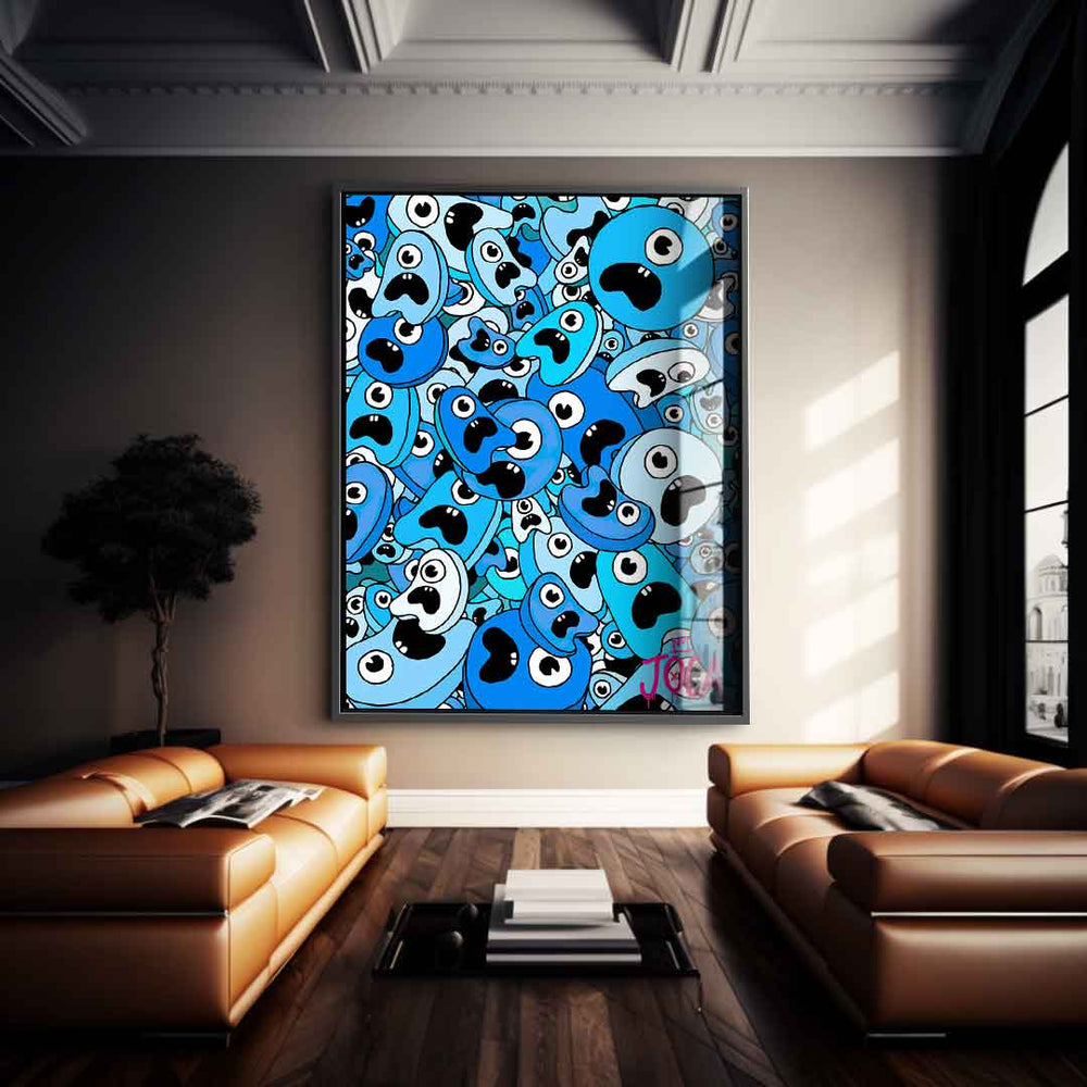 Sordins Blue Acrylglasbild – Ansicht 3
