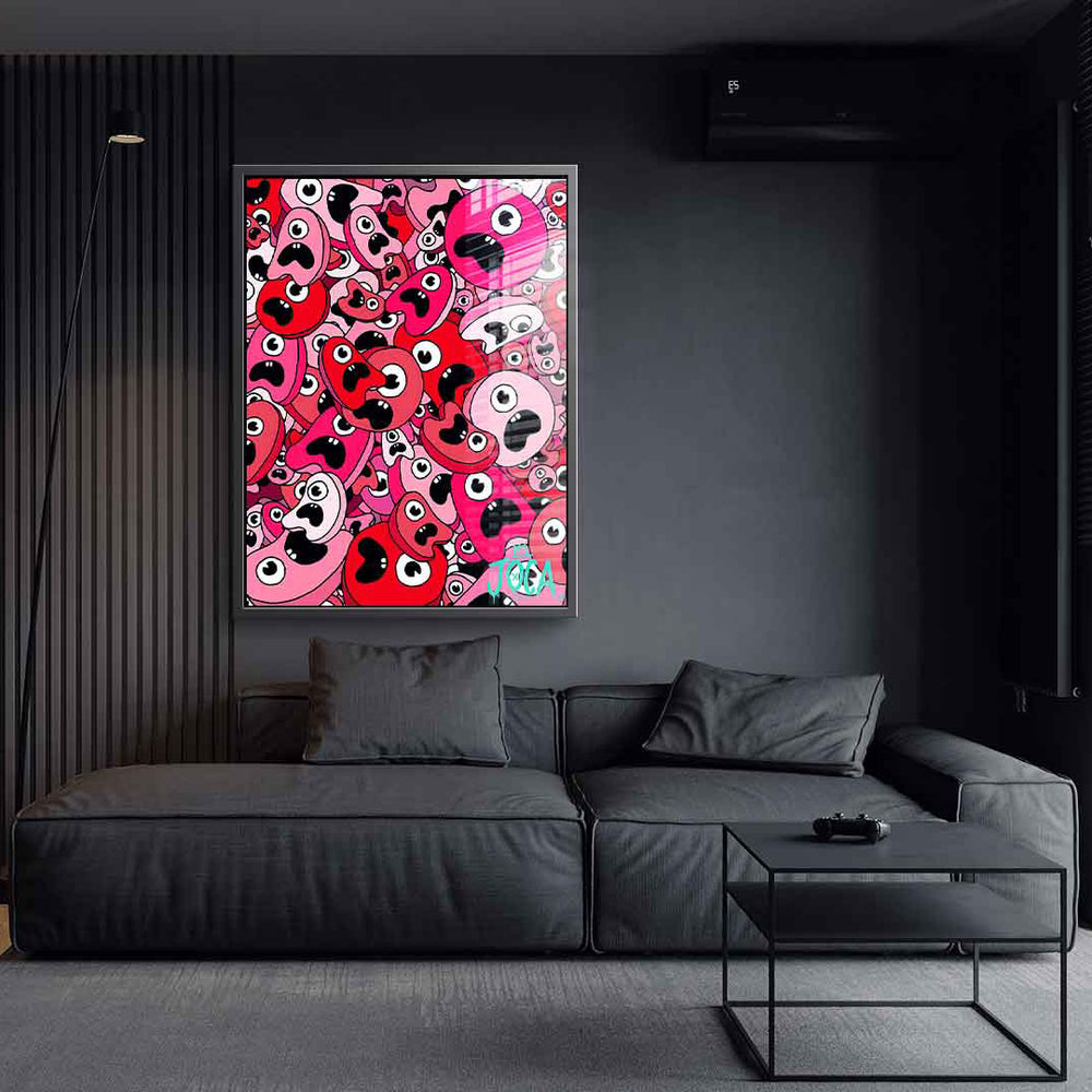 Sordins Pink Acrylglasbild – Ansicht 3