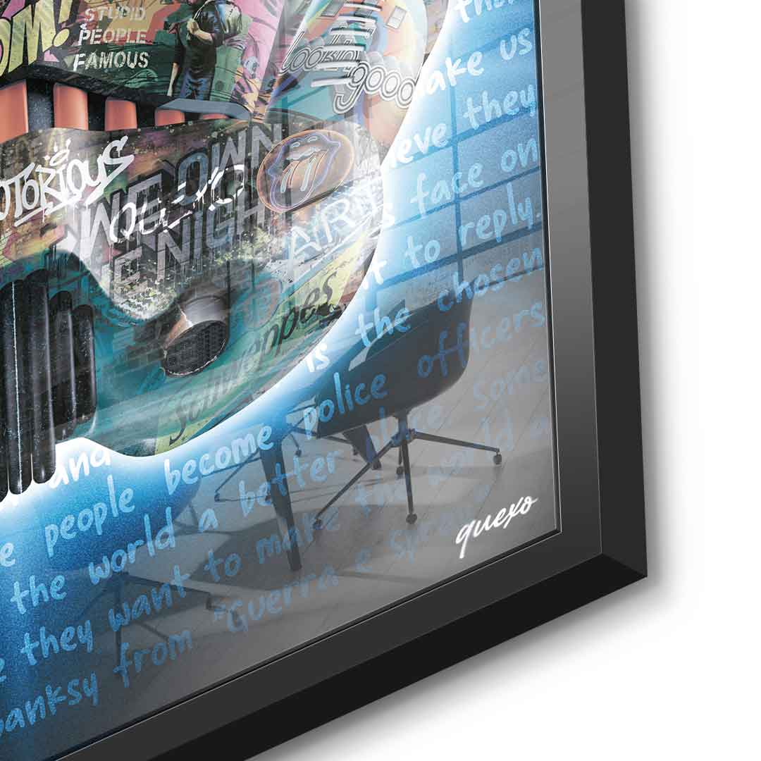 Don't ask permission - Acrylic glass