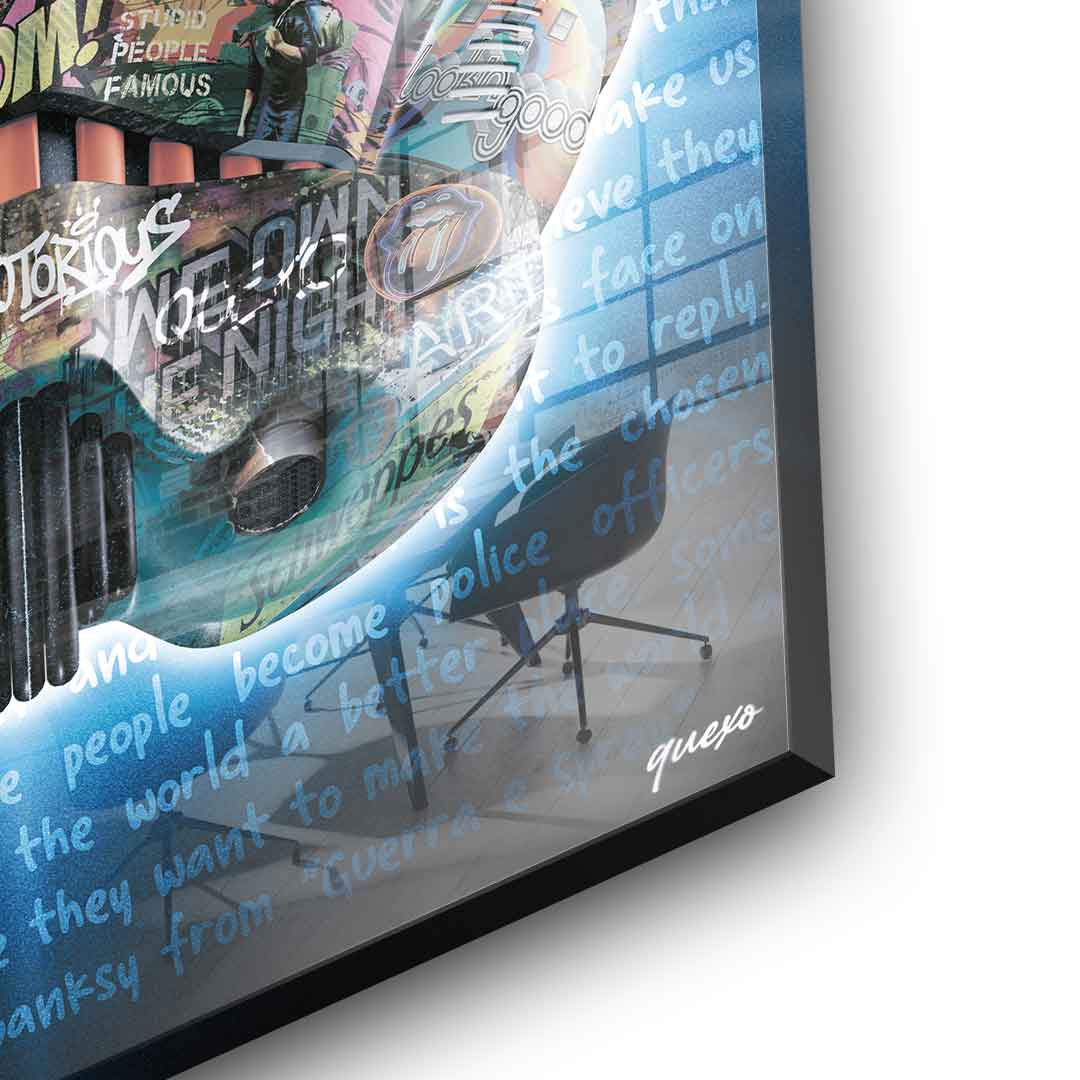 Don't ask permission - Acrylic glass