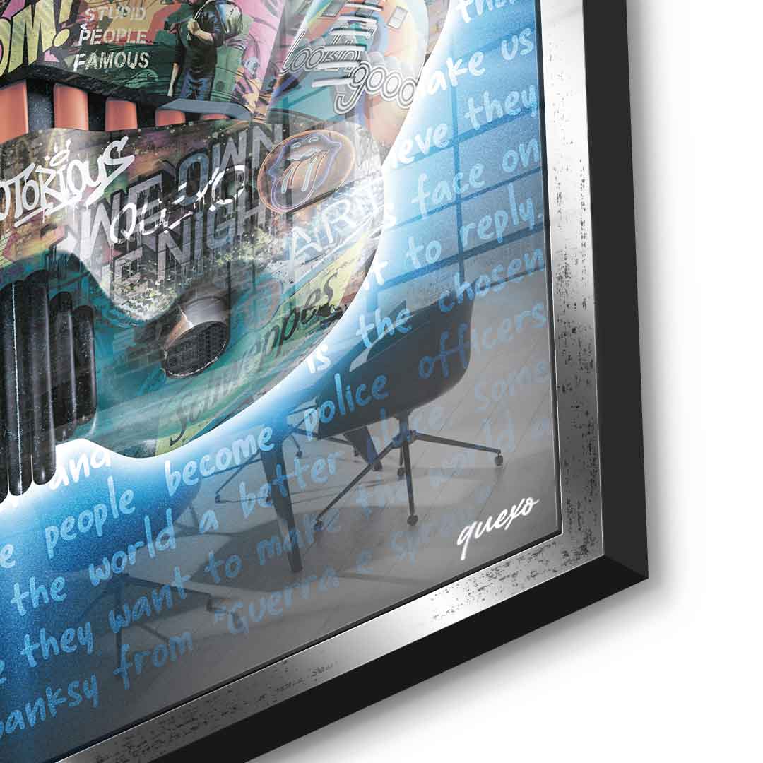 Don't ask permission - Acrylic glass