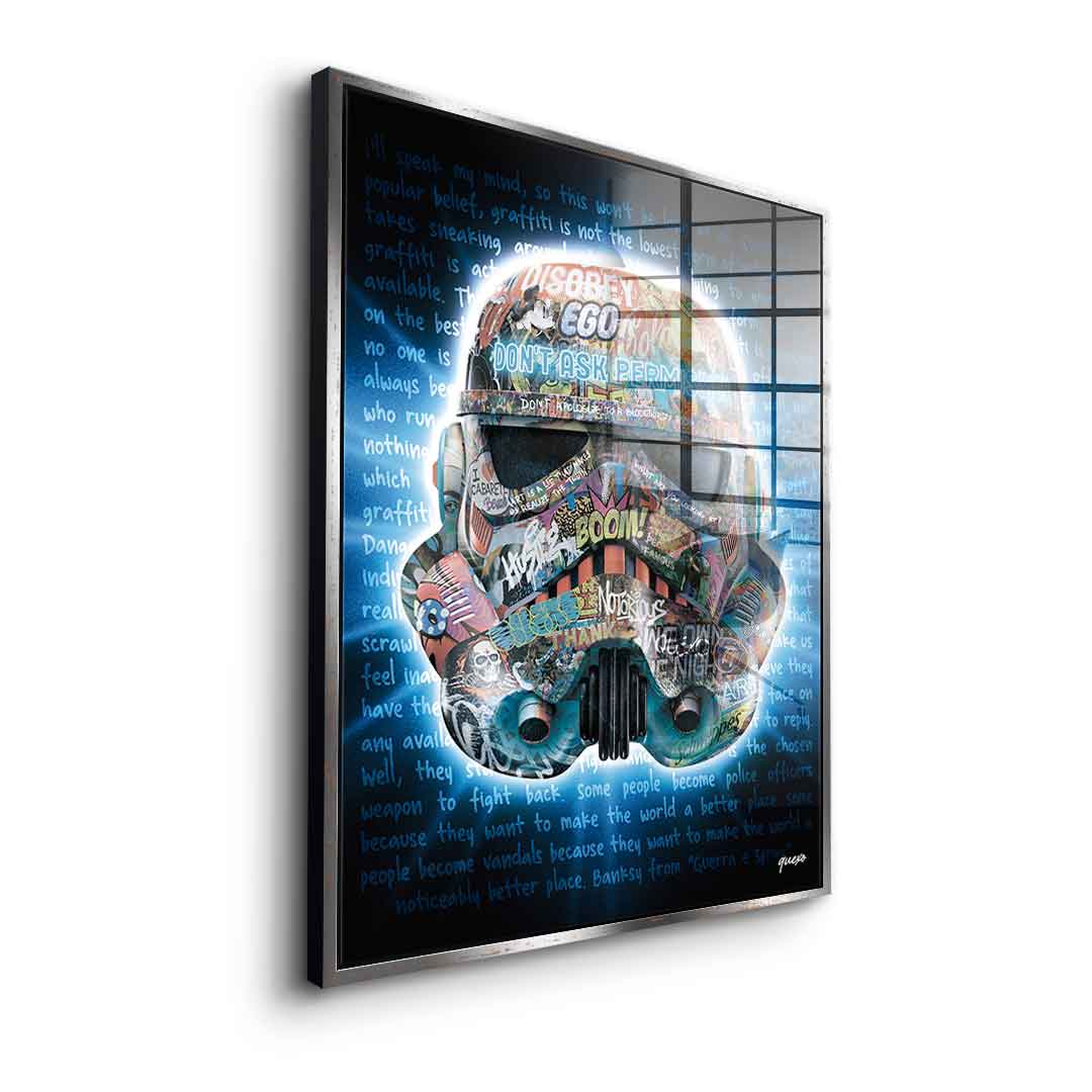 Don't ask permission - Acrylic glass