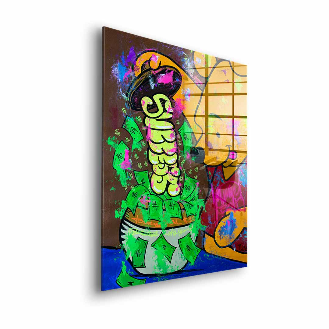 Success Bear - Acrylglas