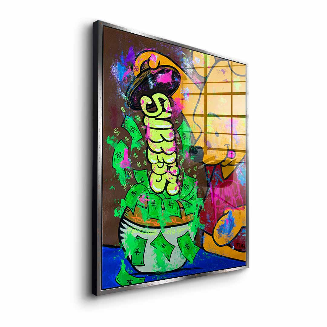 Success Bear - Acrylglas