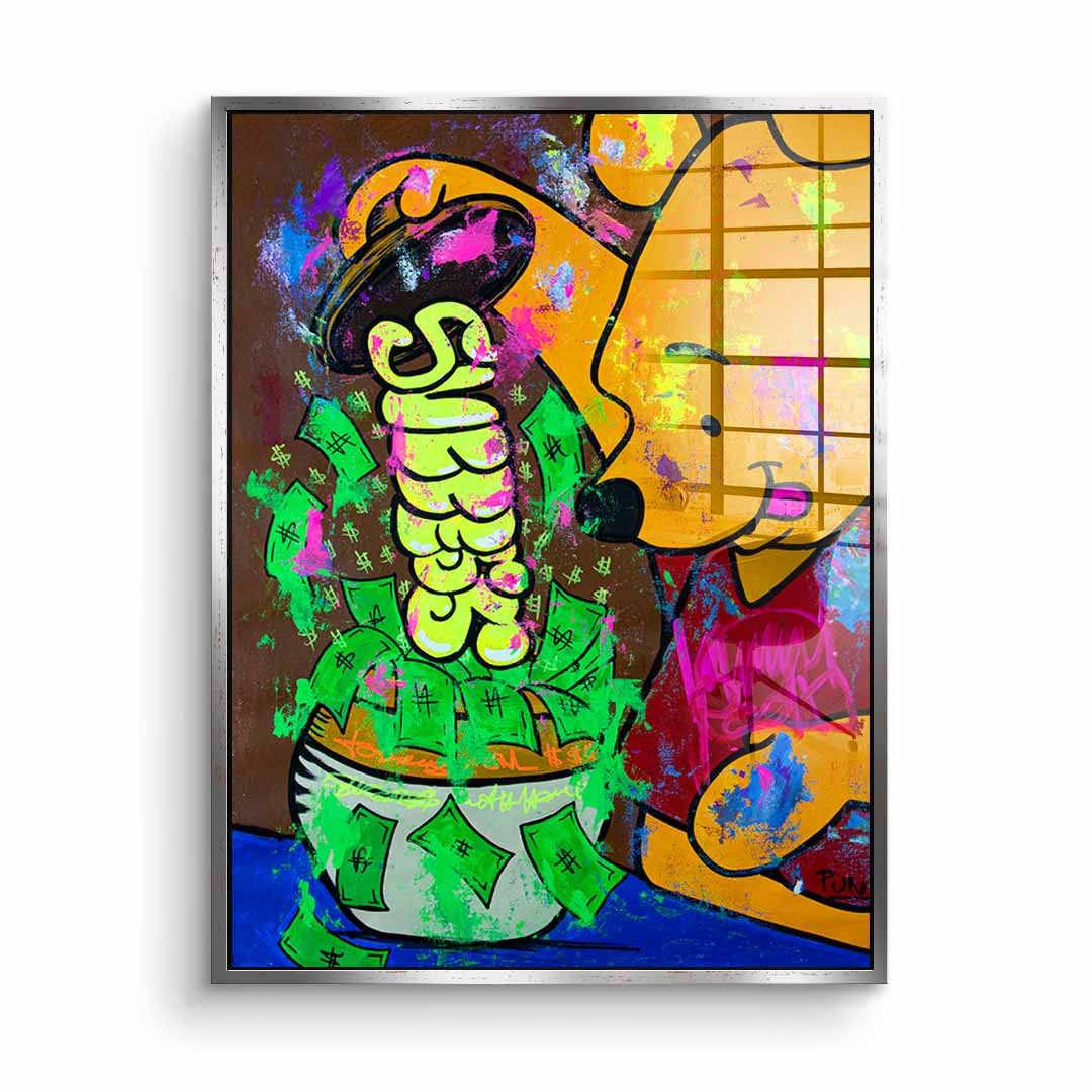 Success Bear - Acrylglas