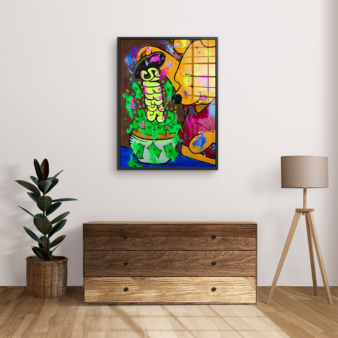 Success Bear - Acrylglas