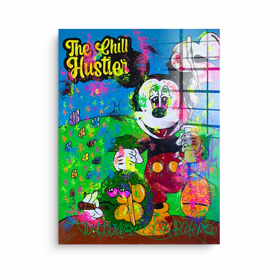 The chill Hustler - Acrylglas – Vorderseite