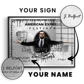 Royal American Express V2 - Personalisierbar - Acrylglas