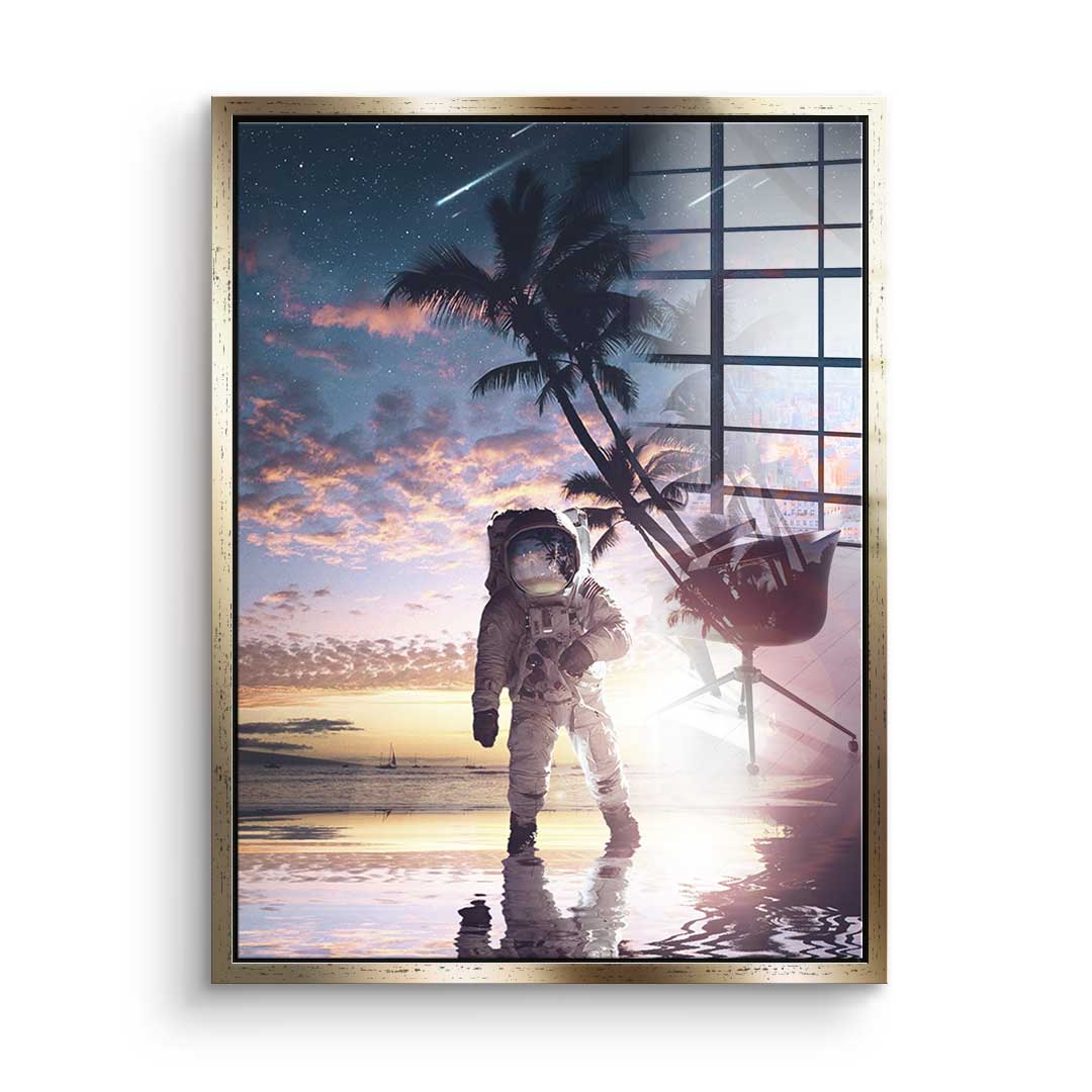 Astronaut Walk - Acrylic