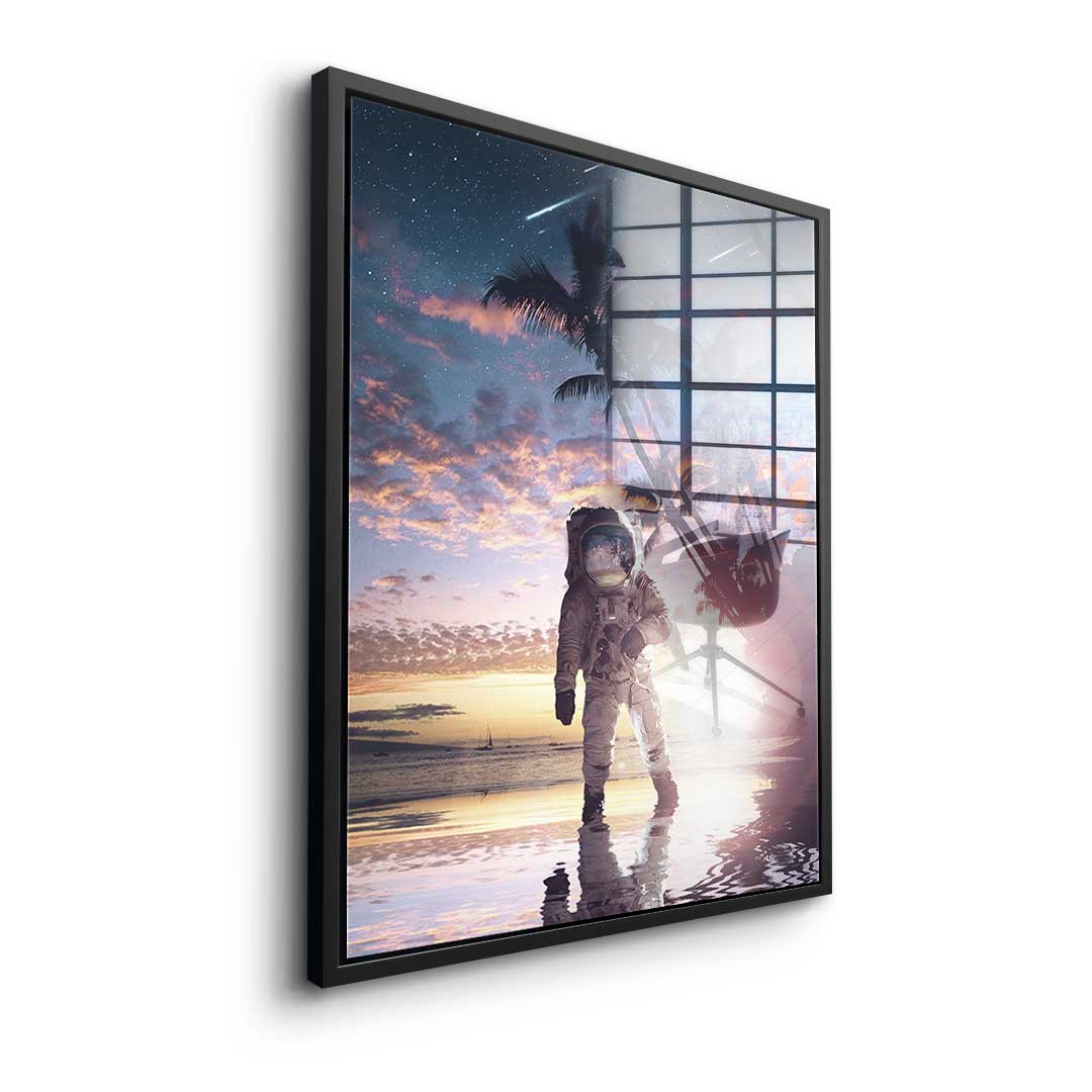 Astronaut Walk - Acrylic glass