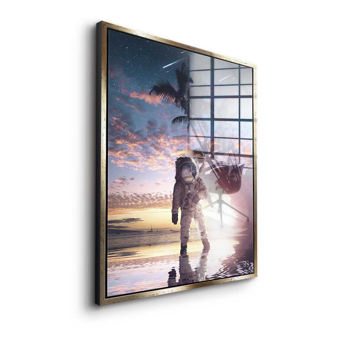 Astronaut Walk - Acrylic glass