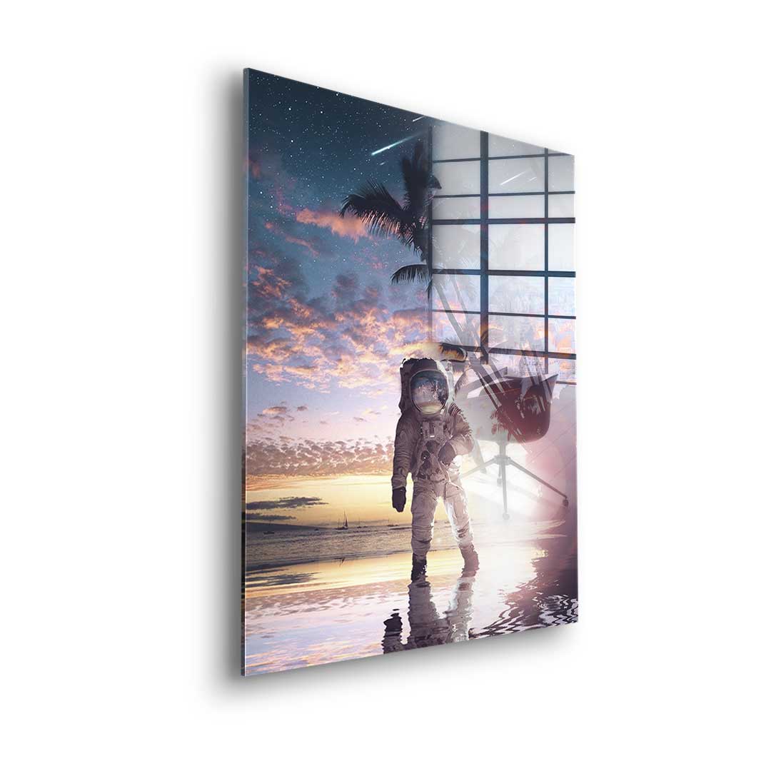 Astronaut Walk - Acrylic glass