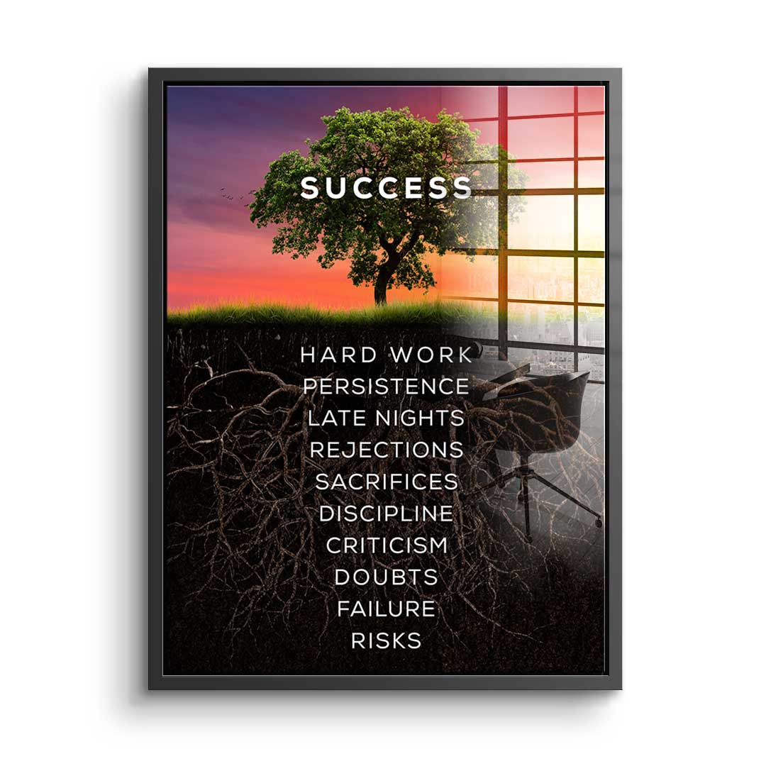 Tree of success - acrylic