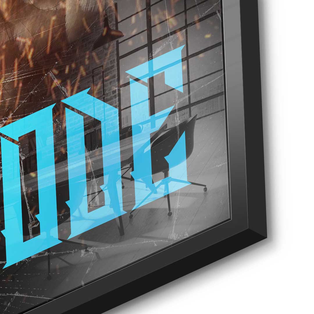 Beast Mode Eagle - Acrylglas