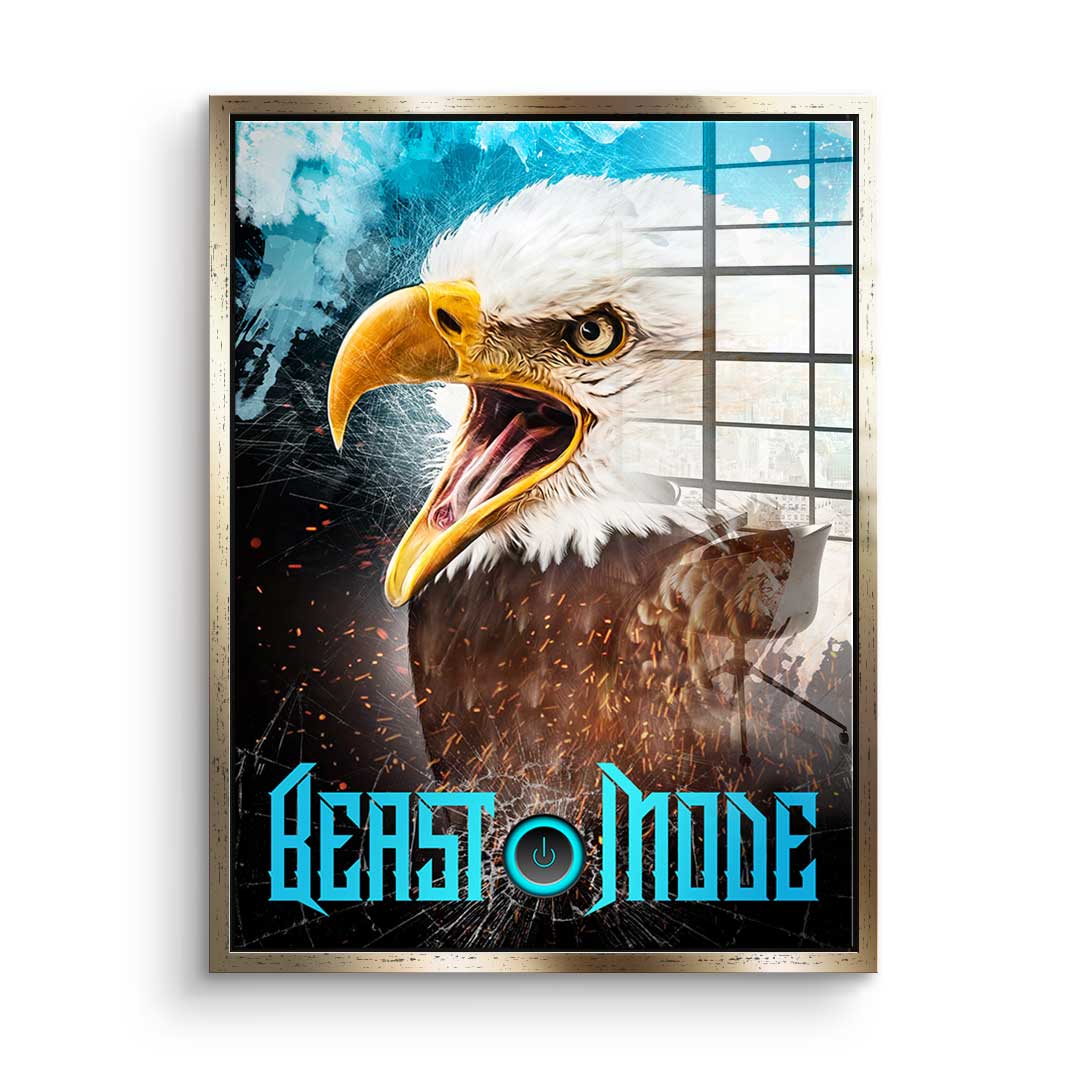 Beast Mode Eagle - Acrylglas