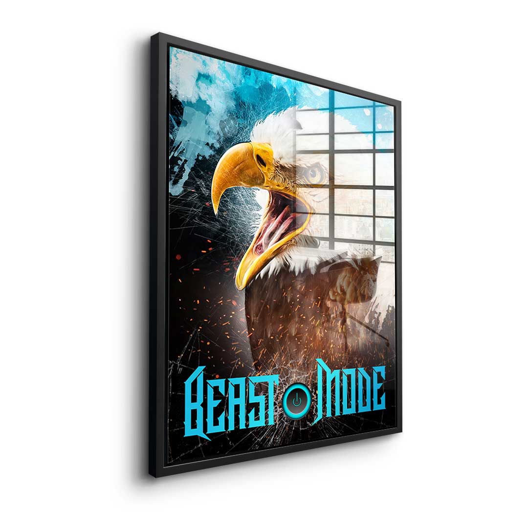 Beast Mode Eagle - Acrylglas