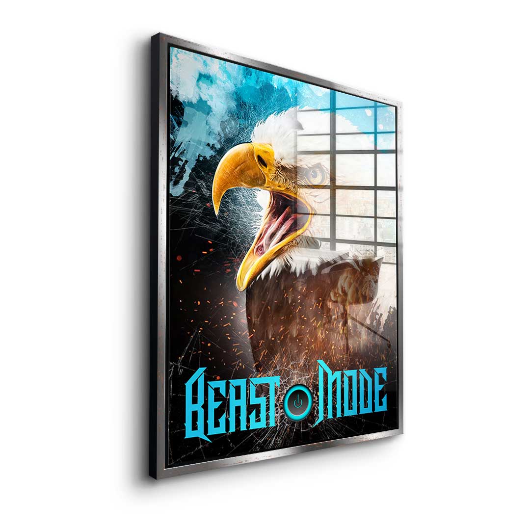 Beast Mode Eagle - Acrylglas