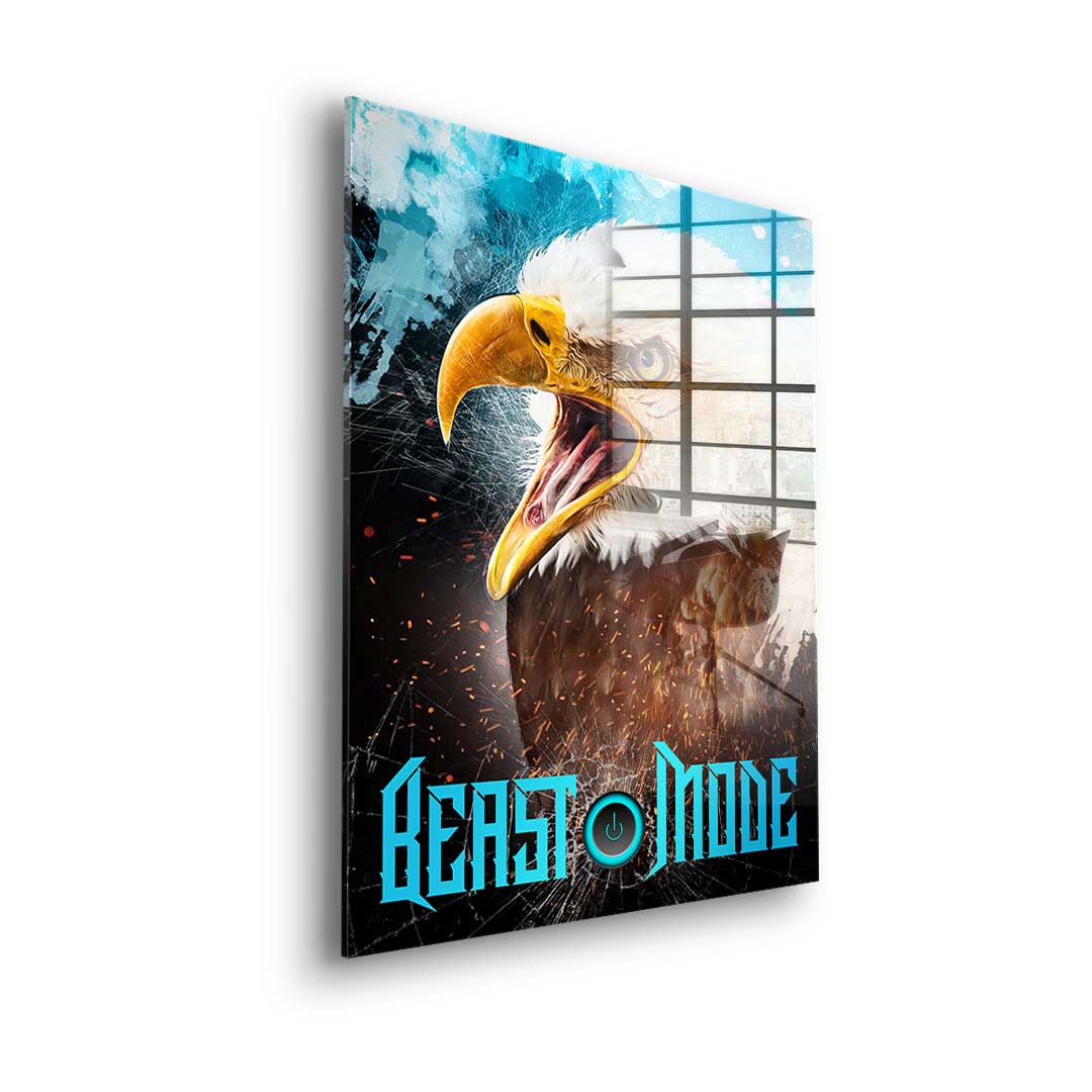 Beast Mode Eagle - Acrylglas