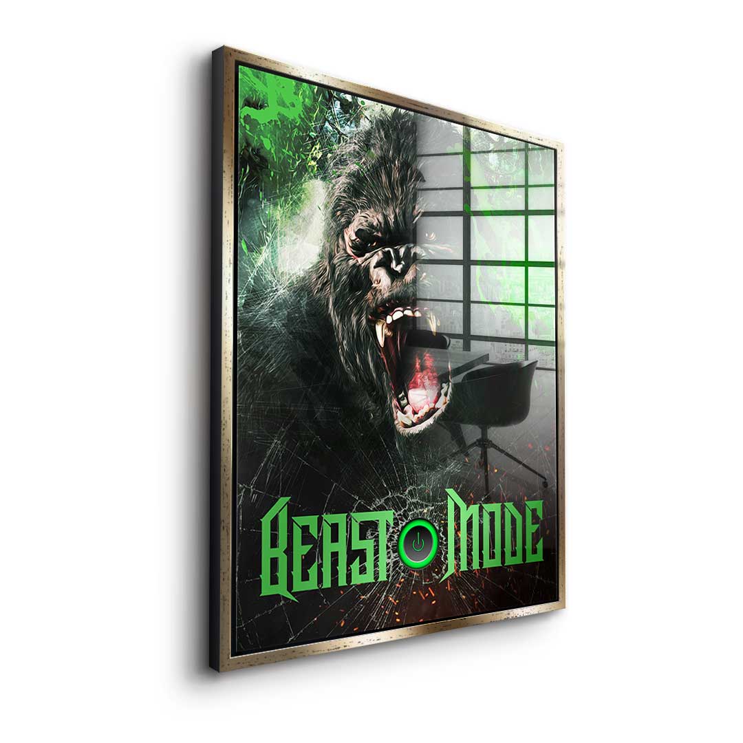 Beast Mode Gorilla - Acrylglas