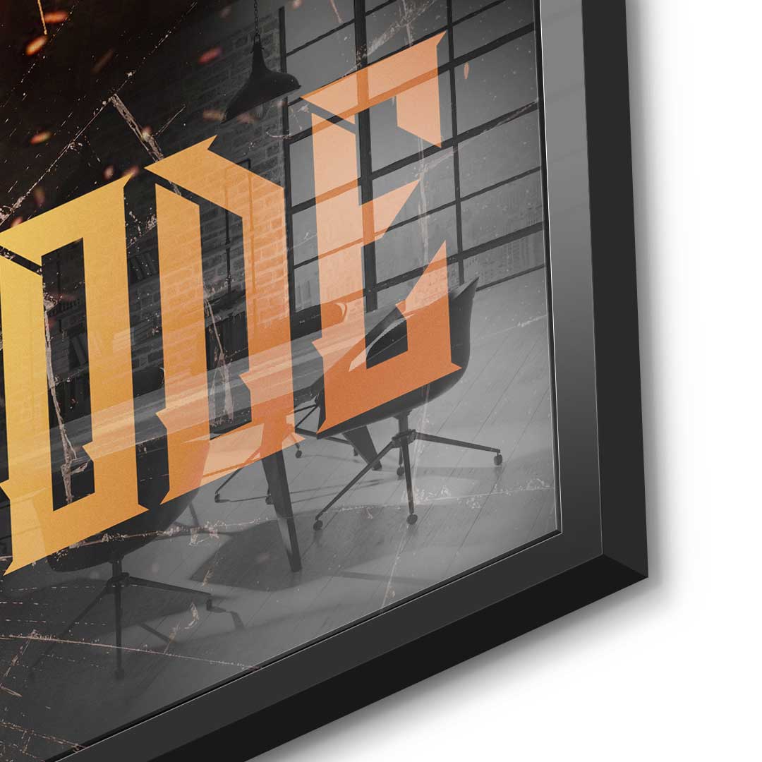 Beast Mode Lion - Acrylic glass