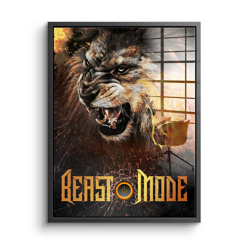 Beast Mode Lion - Acrylic