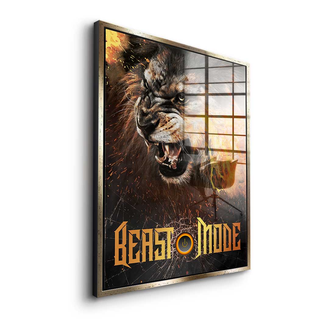 Beast Mode Lion - Acrylic