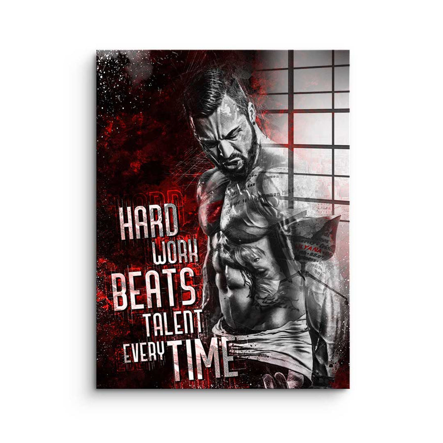Hard Work Bodybuilding - Acrylic glass