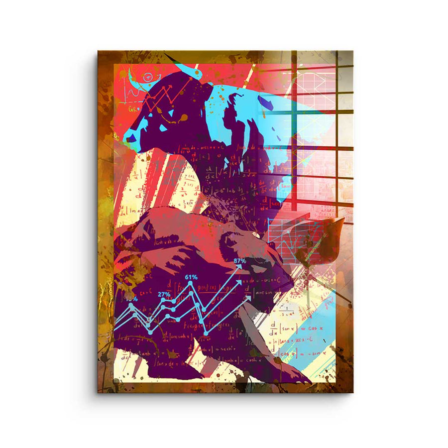 Bull & Bear - Acrylglas