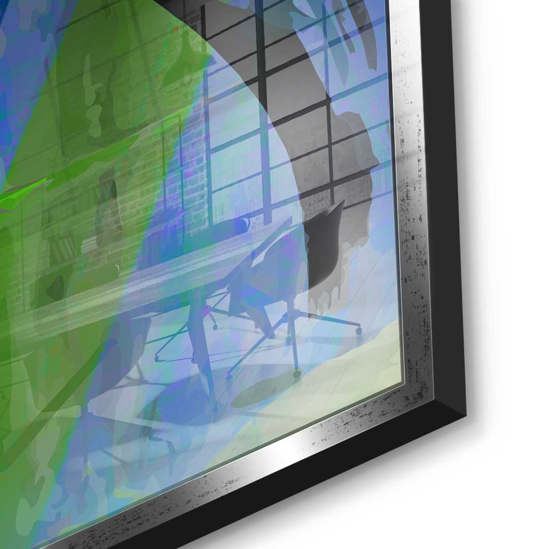 Colorful Bull - Acrylic glass