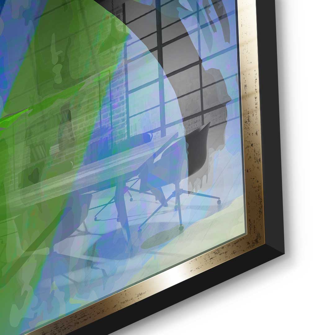 Colorful Bull - Acrylic glass