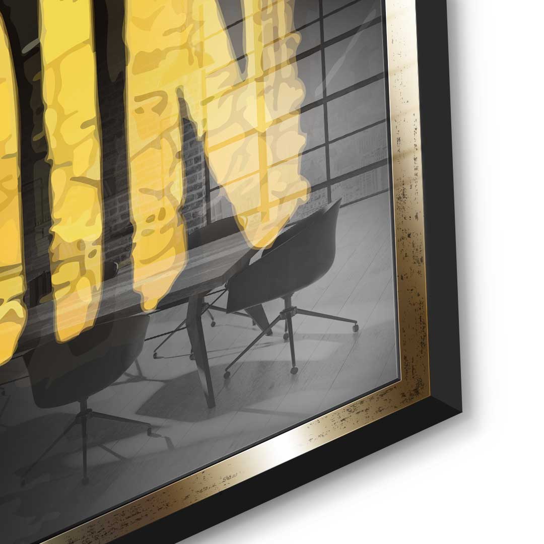 Champions Train Losers Complaint - Acrylic glass