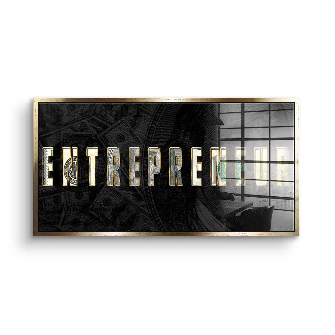 ENTREPRENEUR - Acrylic glass