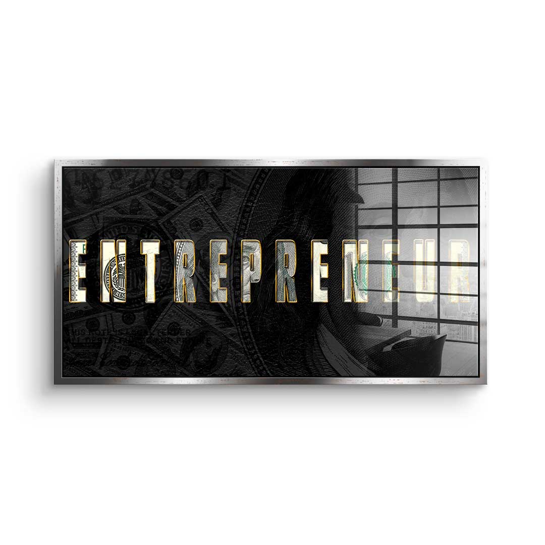 ENTREPRENEUR - Acrylic glass