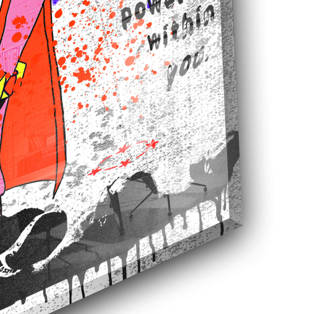 Flexible acrylic glass