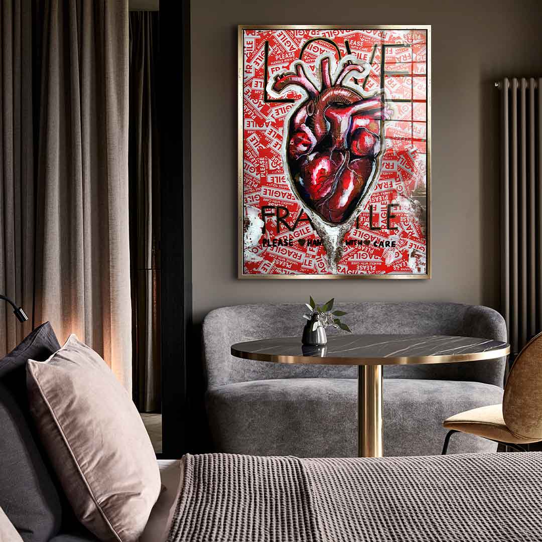 Fragile - Acrylic glass