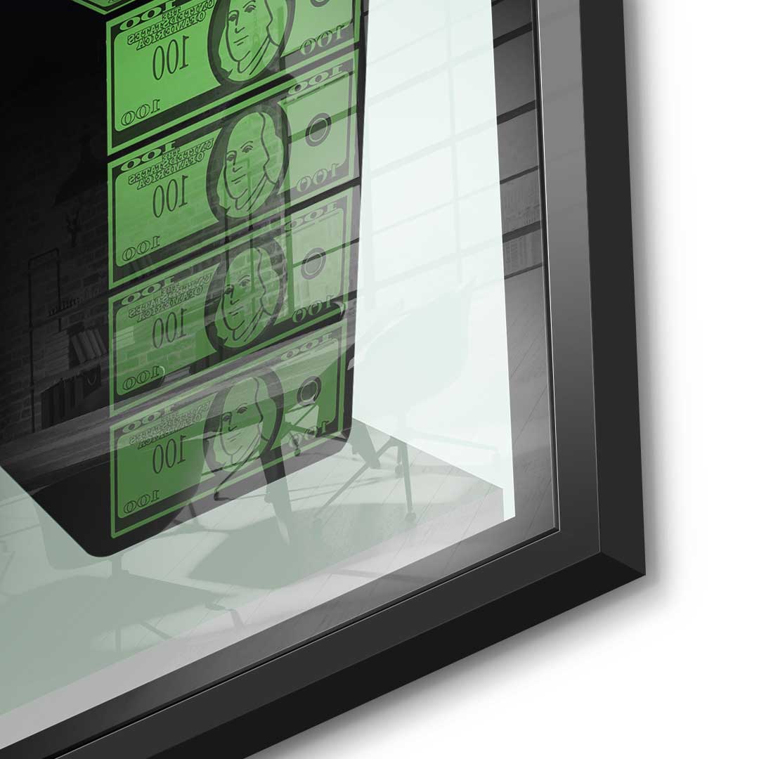 Cash Is King - Acrylglas