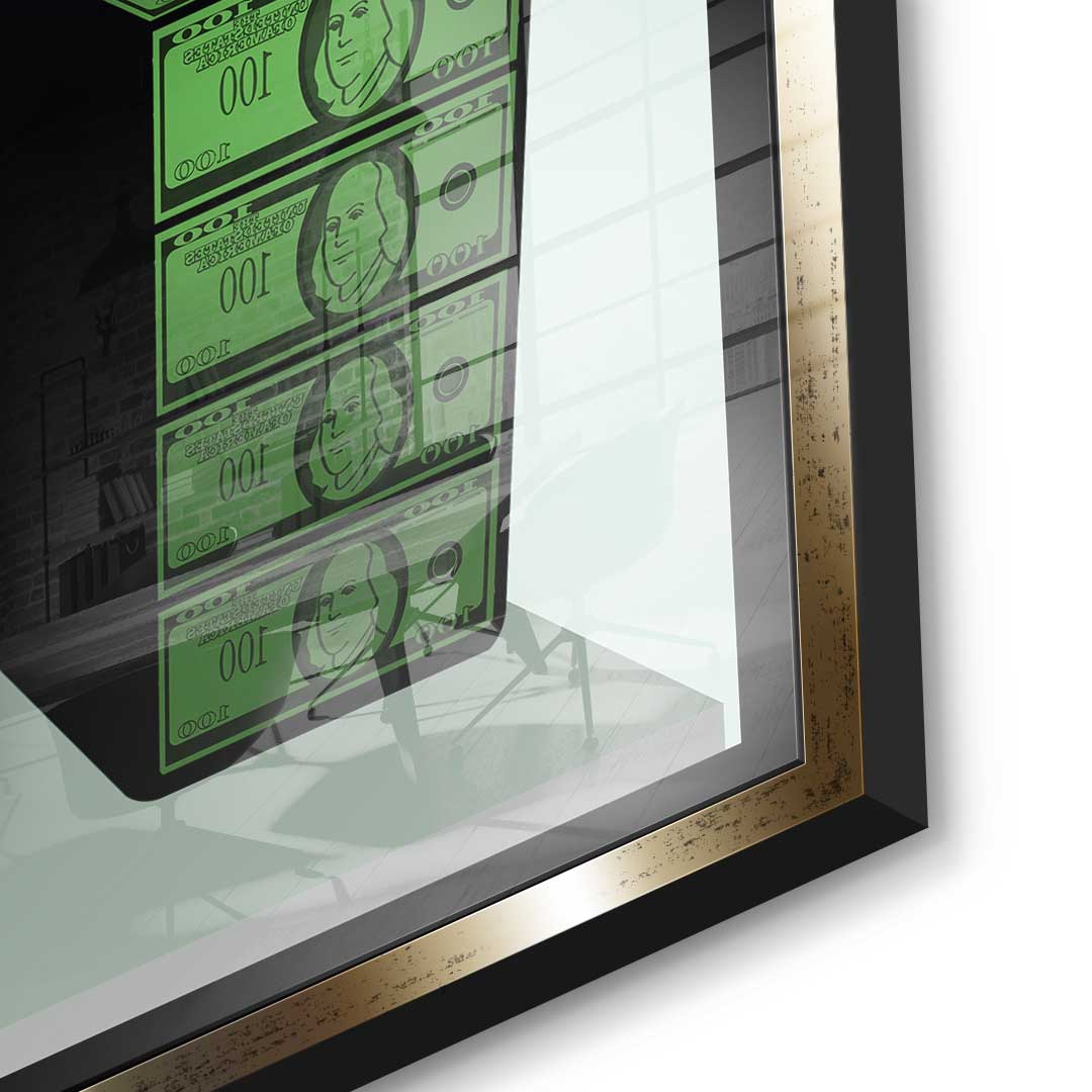 Cash Is King - Acrylglas