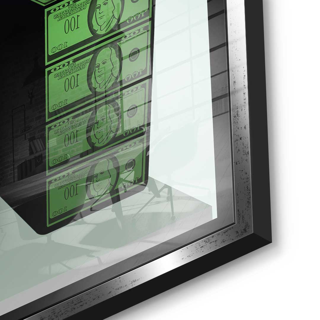 Cash Is King - Acrylglas