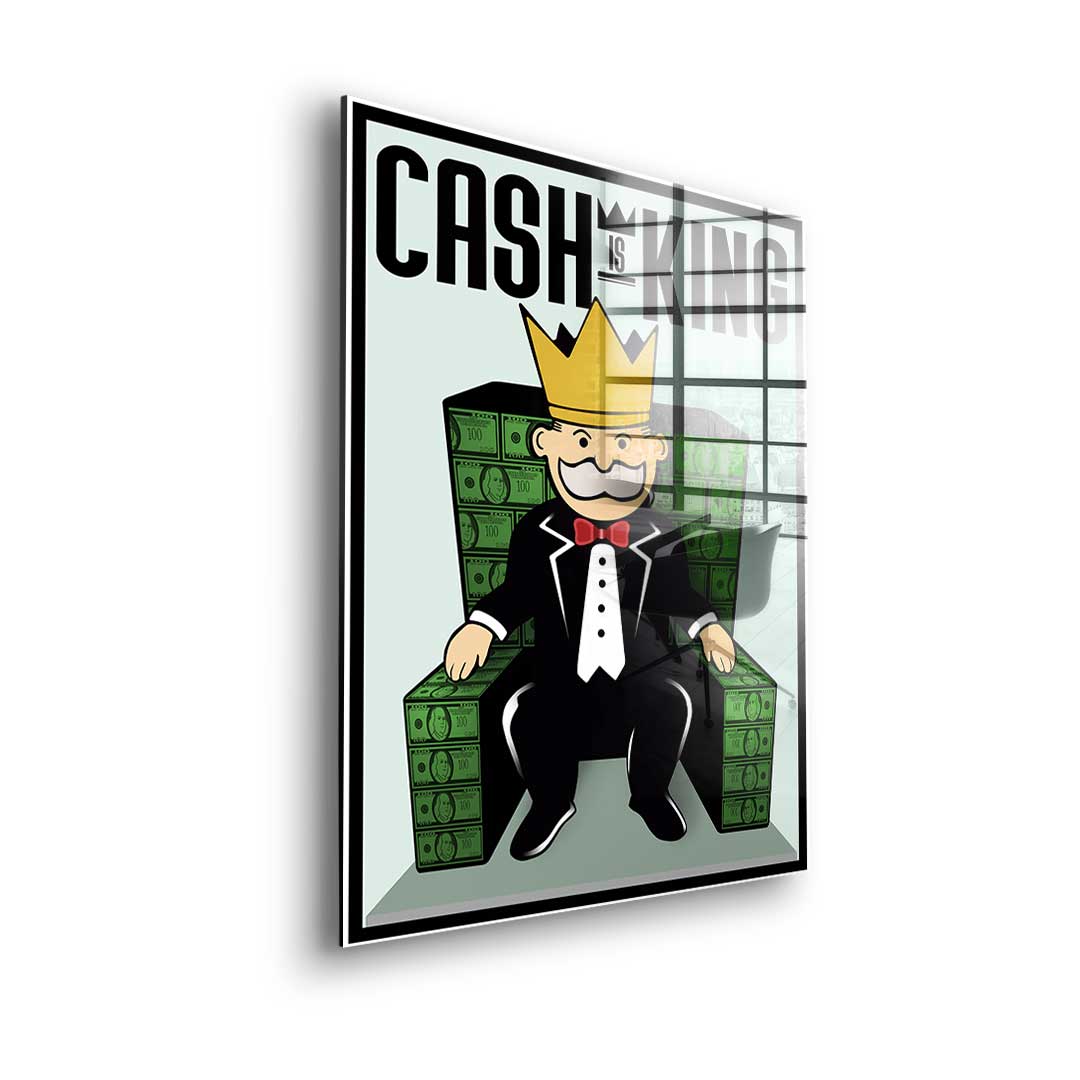 Cash Is King - Acrylglas