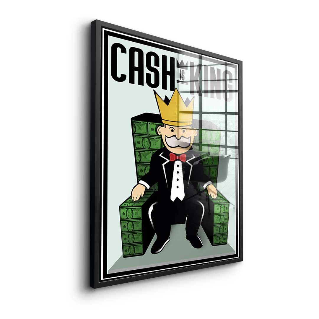 Cash Is King - Acrylglas
