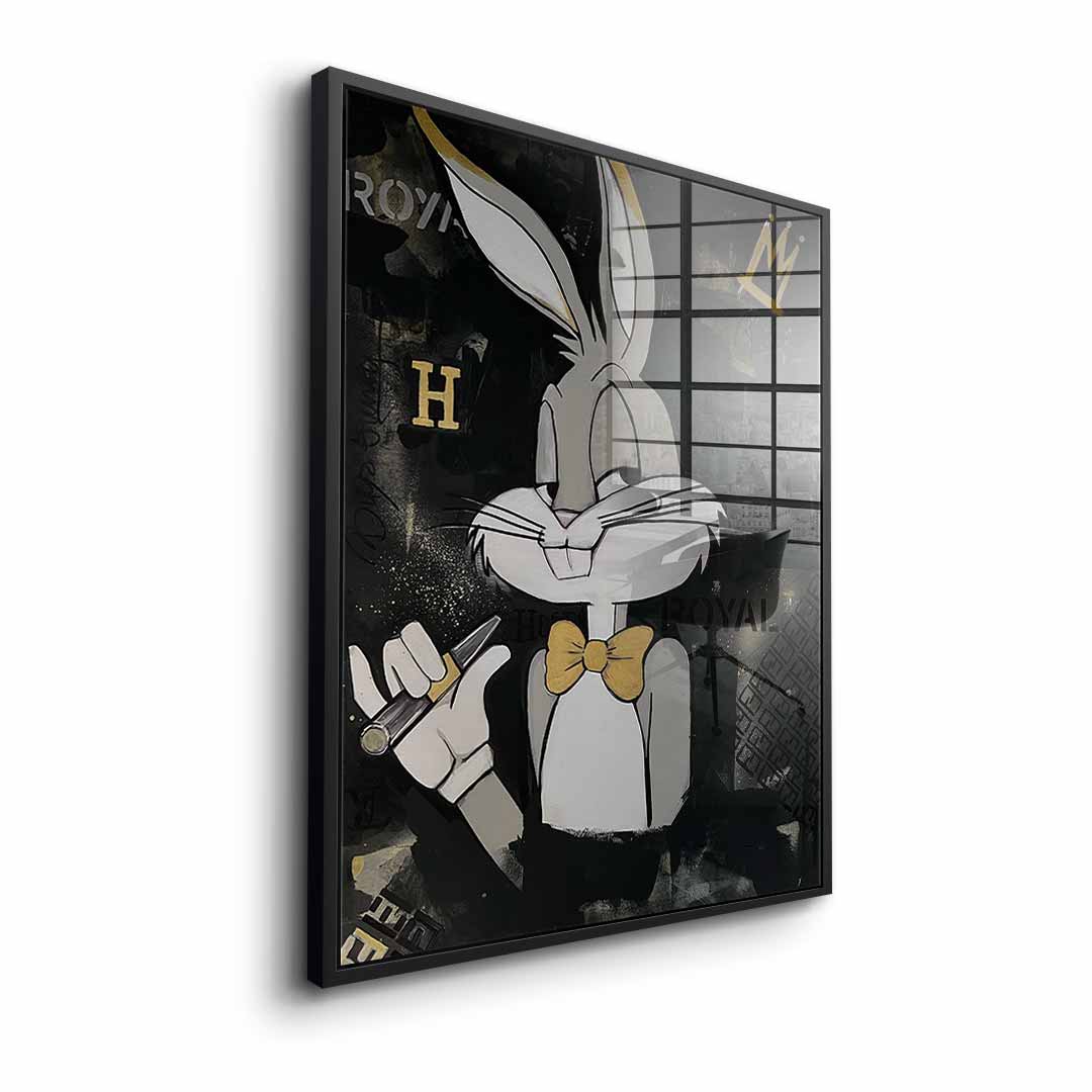 Elegant bunny - acrylic