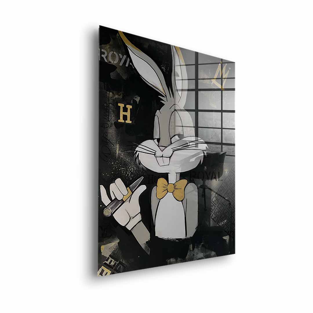 Elegant Bunny - Acrylglas