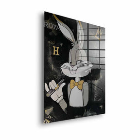 Elegant bunny - acrylic