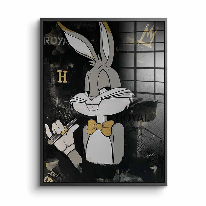 Elegant Bunny - Acrylglas