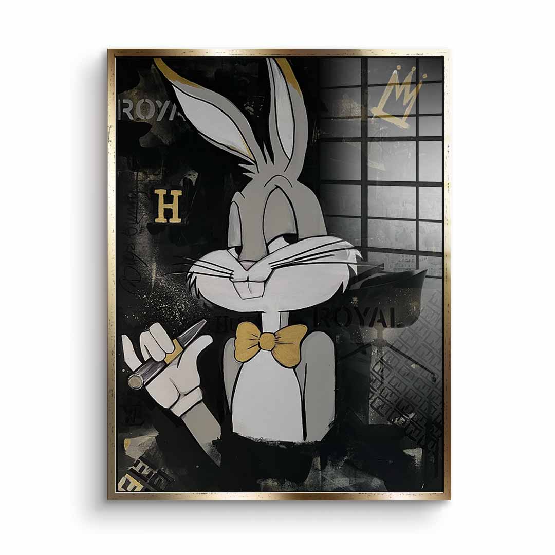 Elegant Bunny - Acrylglas
