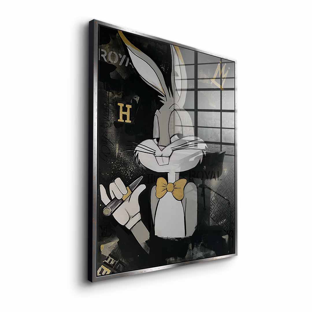 Elegant Bunny - Acrylglas