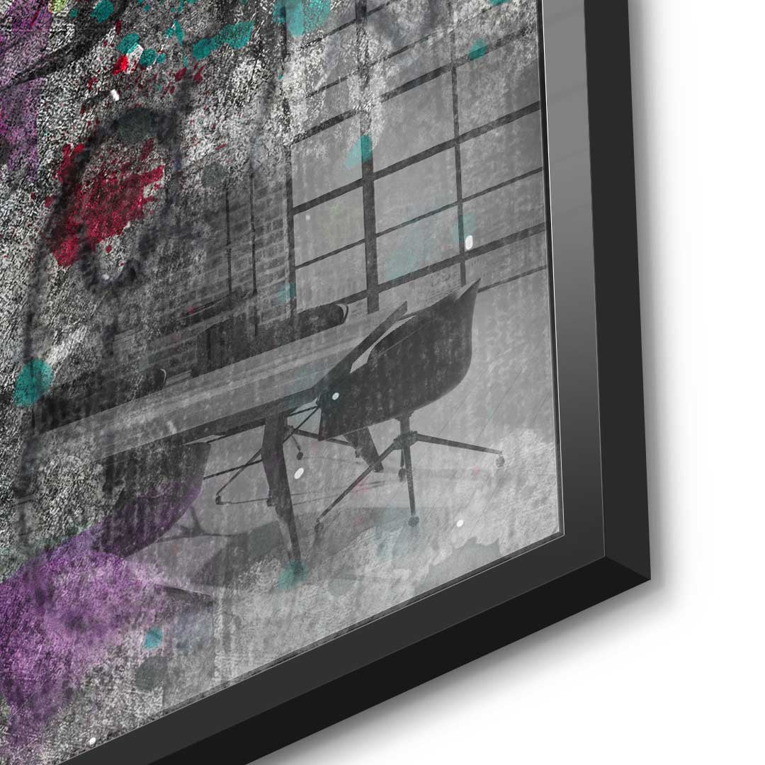 ICE CREAM X MONEY - Acrylic glass