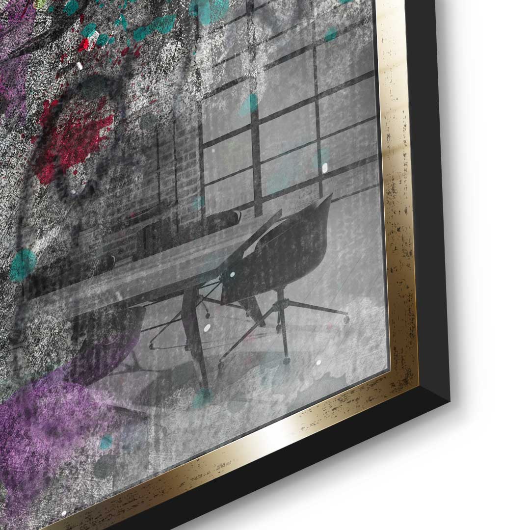 ICE CREAM X MONEY - Acrylic glass