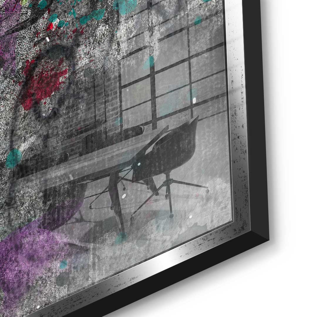 ICE CREAM X MONEY - Acrylic glass