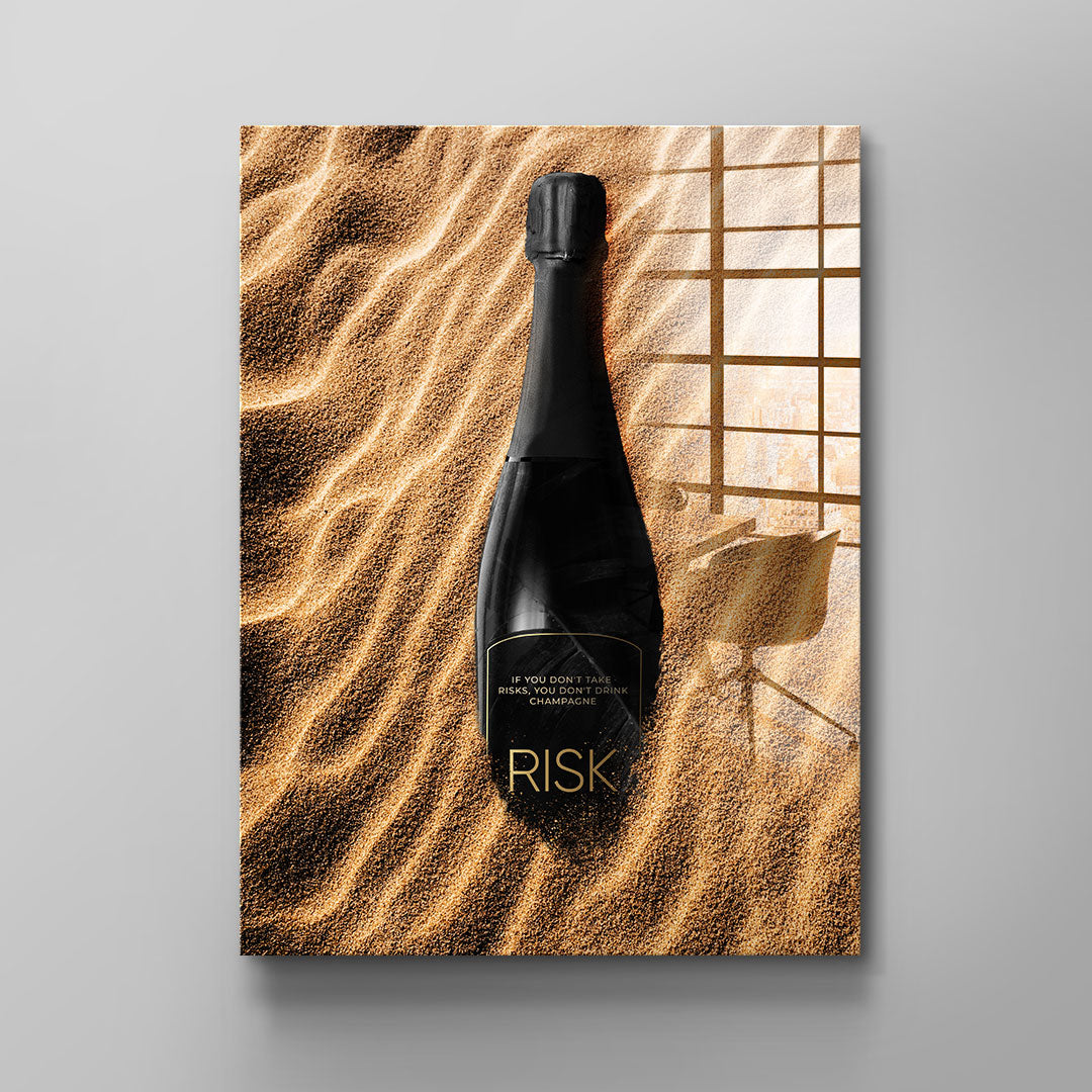 Premium Acrylic Glass Art - Pure Risk